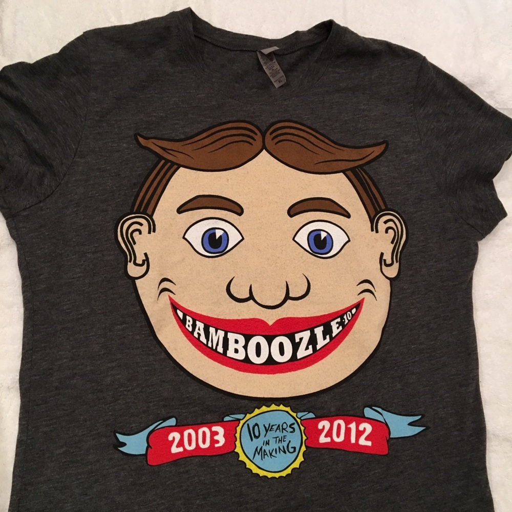 Bamboozle 2012 concert tee size XL